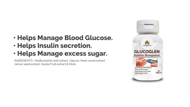 Vaidyashree's Glucoglen Tablets | Helps Manage Blood Glucose